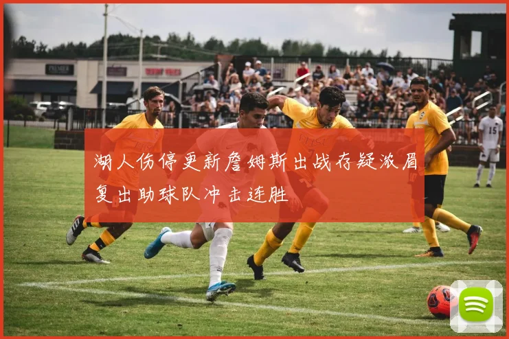 湖人伤停更新詹姆斯出战存疑浓眉复出助球队冲击连胜
